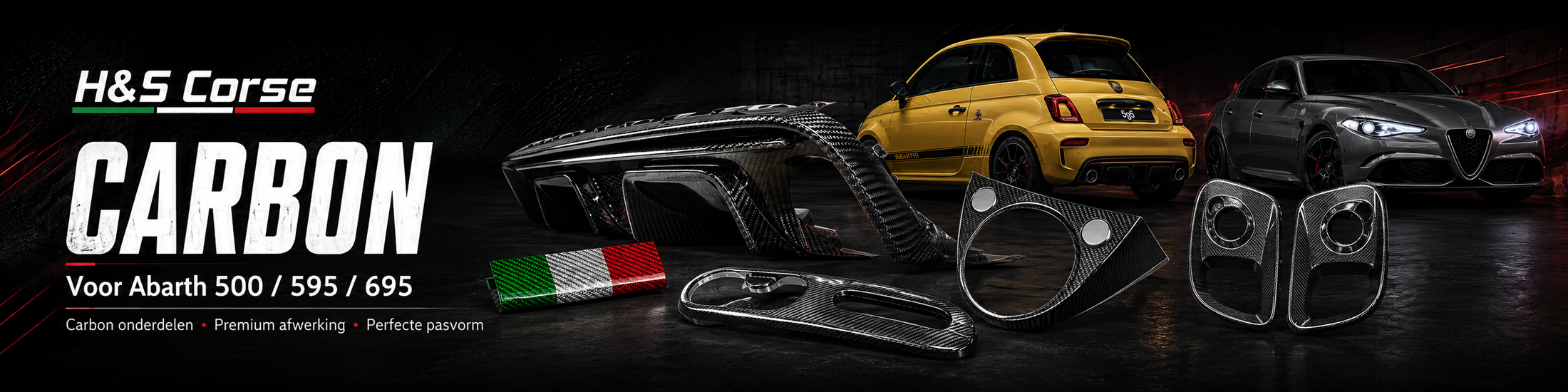 Abarth 500/595/695 - Carbon