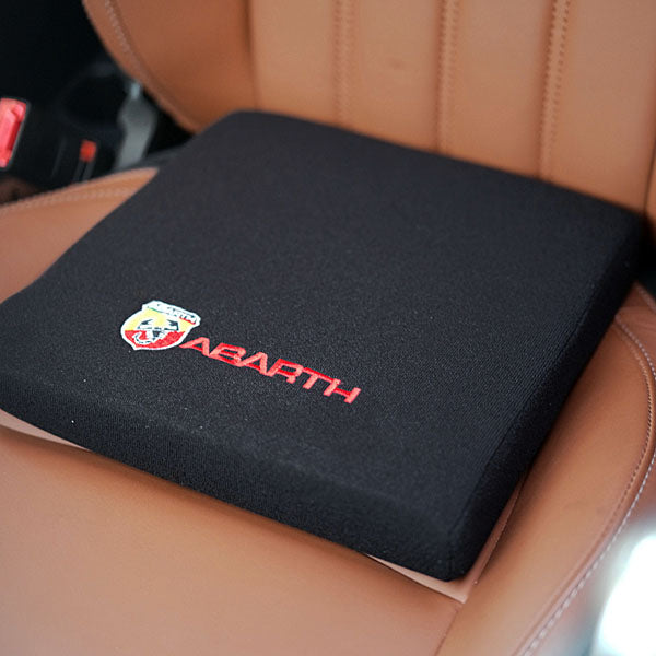 Abarth 500/595/695 - Abarth logo stoel kussen Zwart