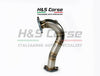 H&S Performance 63.5mm Open Downpipe voor de IHI turbo