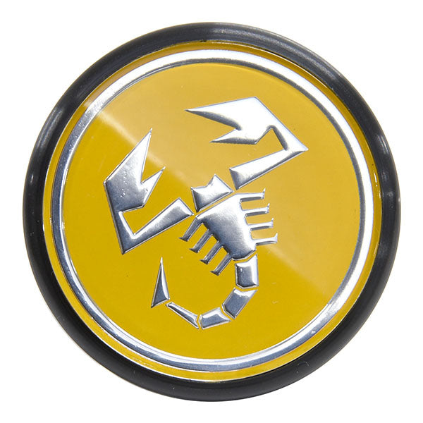 Naafkapje Abarth 49MM Geel - Origineel