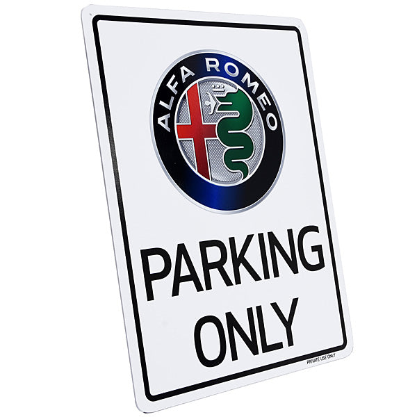 Alfa Romeo "Parking Only" Bord