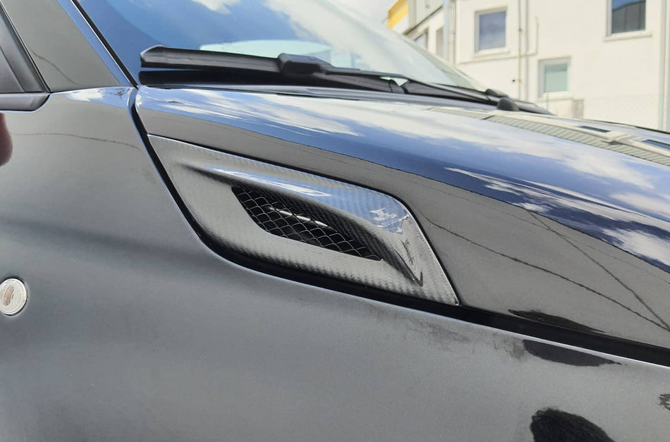 Abarth 500/595/695  - Zij luchtinlaten Carbon