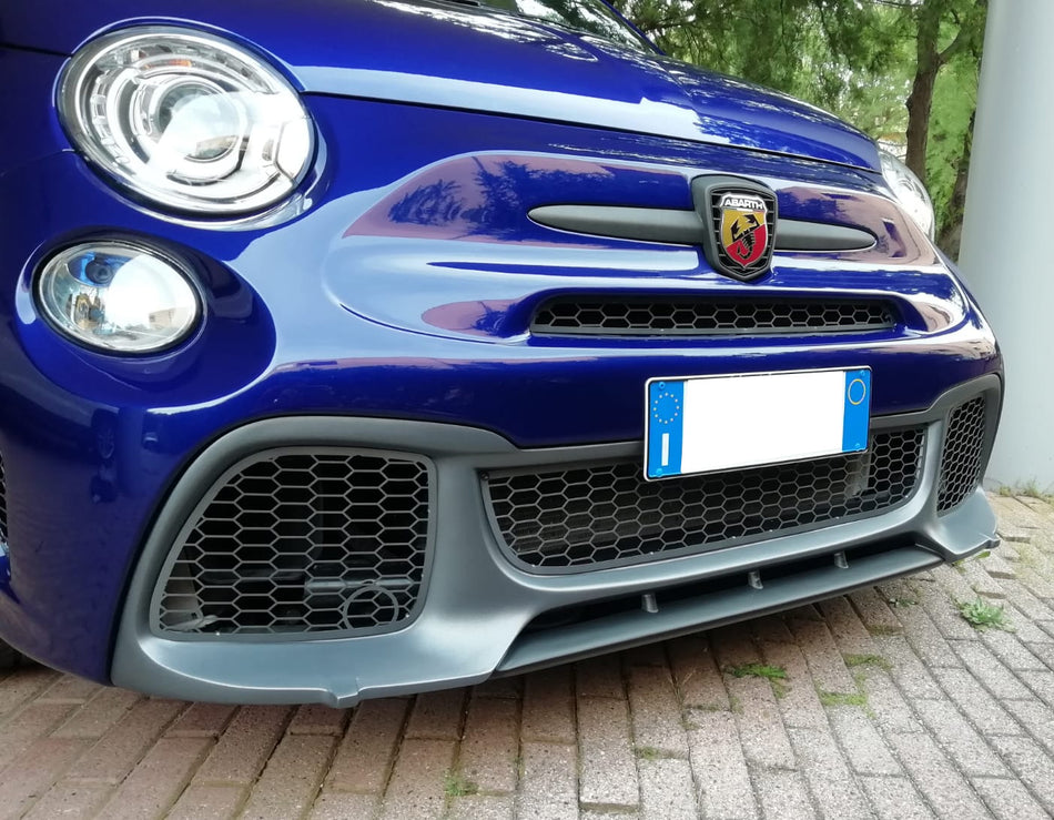 Abarth 500/595/695 - Biposto look voorbumper grille