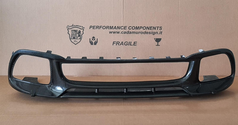 Abarth 500/595/695 - Biposto look voorbumper grille