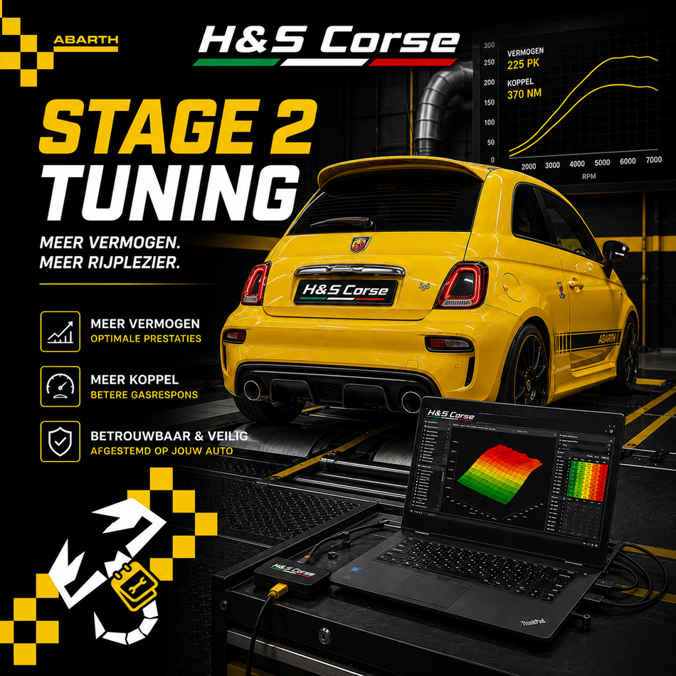 Abarth 500/595/695 - STAGE 2 TUNING