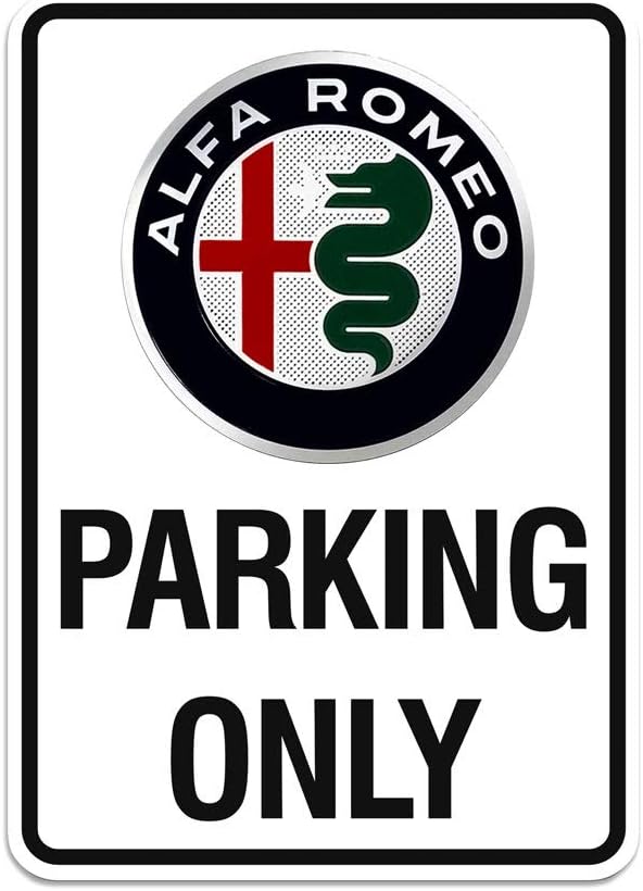 "Alfa Parking Only" bord