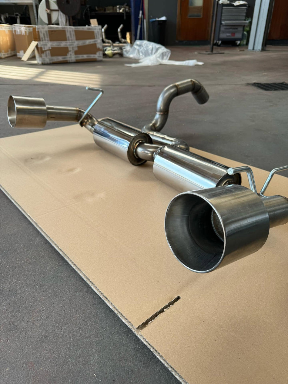 Abarth 500/595/695 - Einddemper met 114mm/121mm eindstukken
