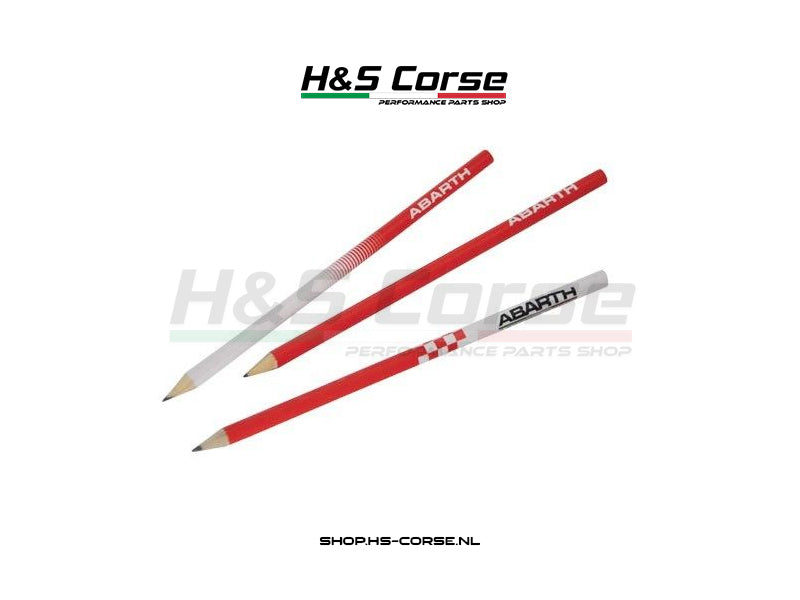Abarth potloden set van 3