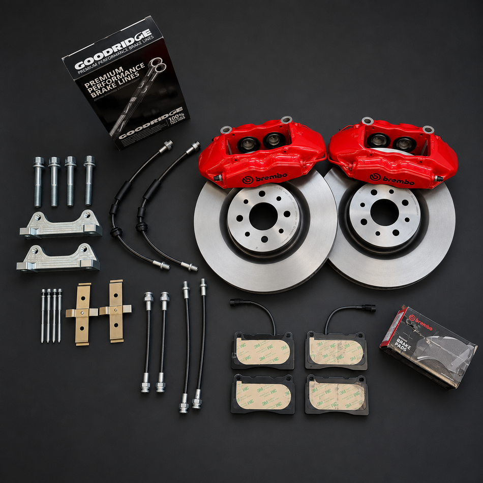 Abarth 500/595/695 - Brembo 330mm Rem Upgrade Kit compleet