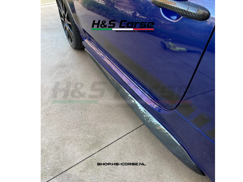Abarth 500/595/695 - Side Skirts Carbon