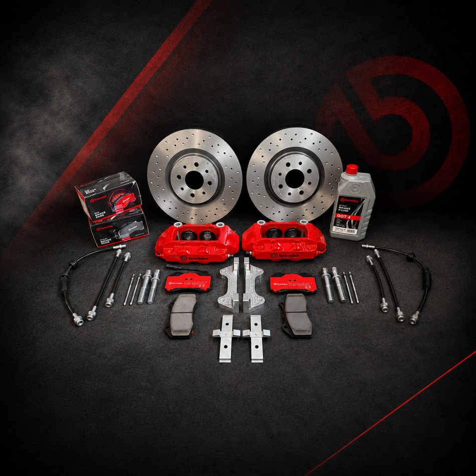 Abarth 500/595/695 - Brembo 305mm upgrade kit (stel samen)