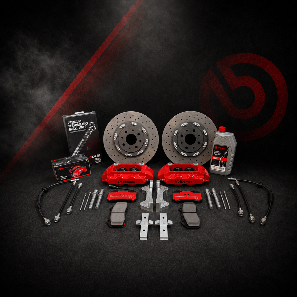 Abarth 500/595/695 - Brembo 305mm upgrade kit (stel samen)