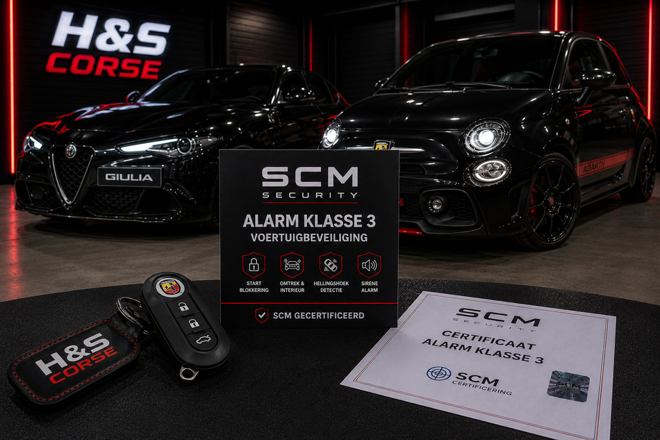 SCM Alarm Klasse 3 systeem - Anti Diefstal