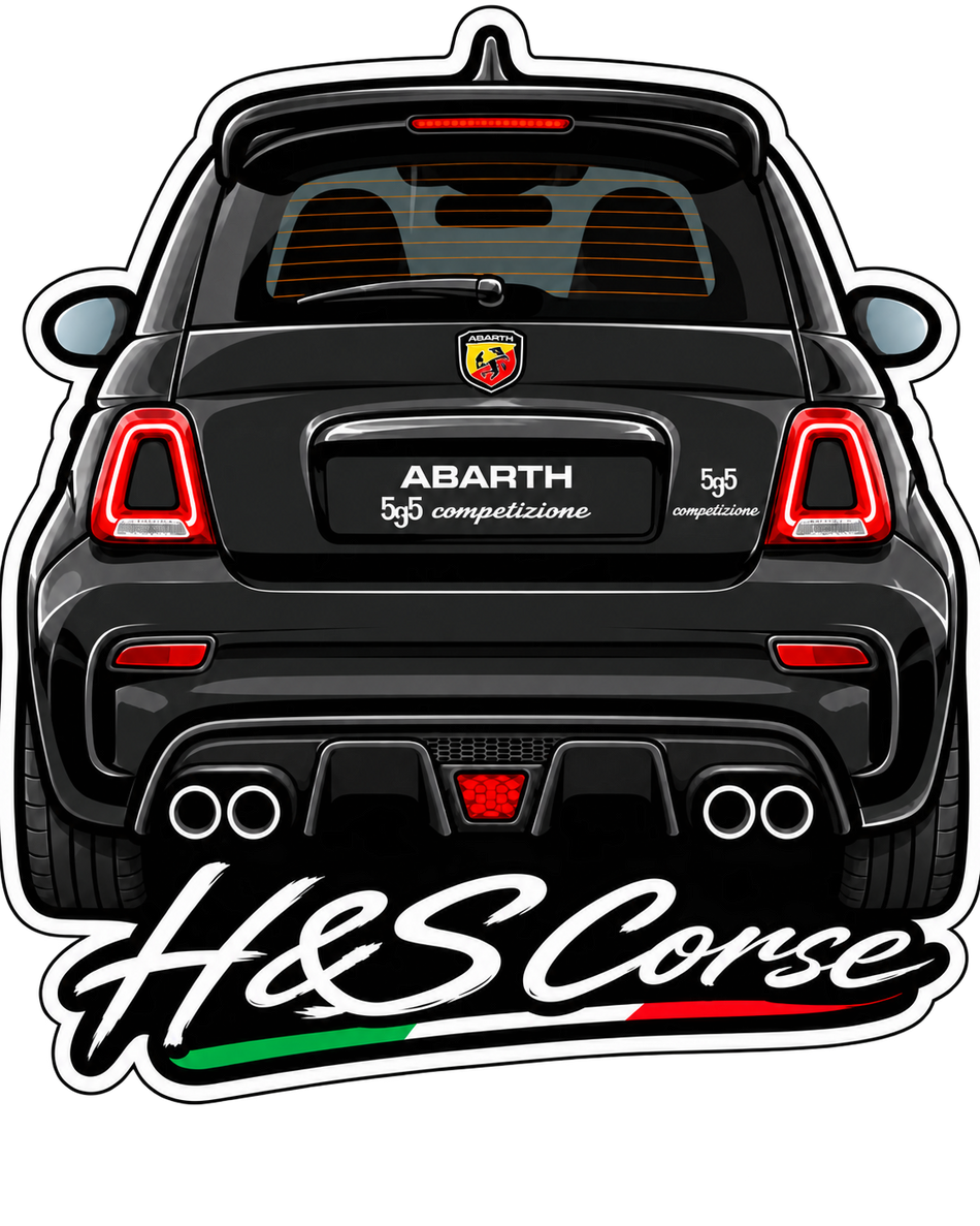 H&S Corse - Abarth 595 Geur Hanger (Bleu de Chanel) (coming soon)
