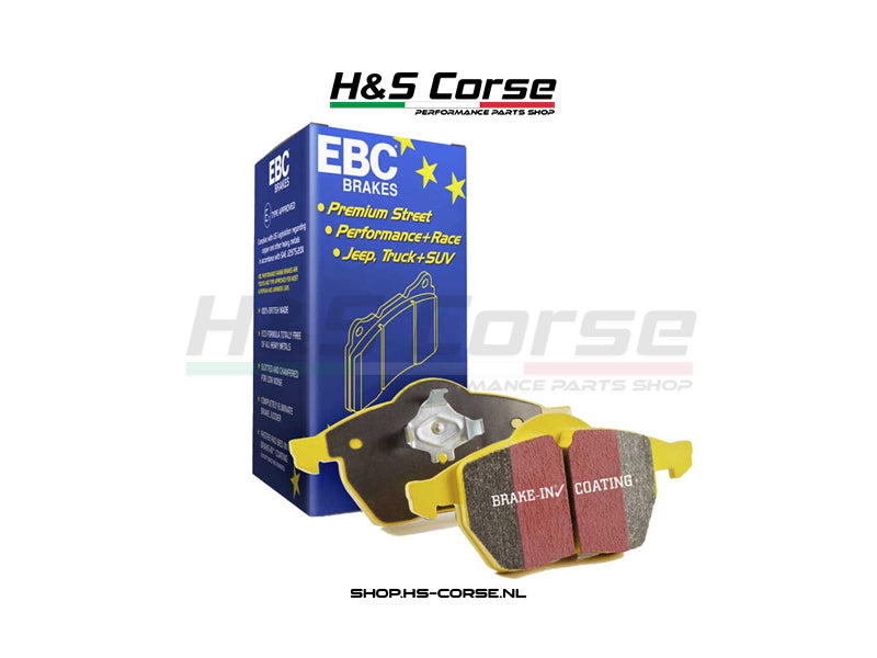Abarth 500/595/695 - EBC Yellowstuff achterzijde