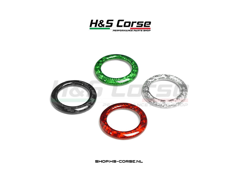 Abarth 500/595/695 - Carbon MTA covers Italiaans