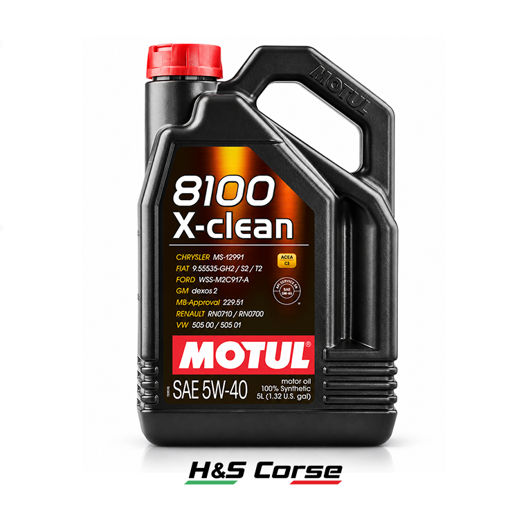Motul 5W40 Acea C3 - 9.55535-GH2 5L (Alternatief voor Selenia Quadrifoglio 5W40)