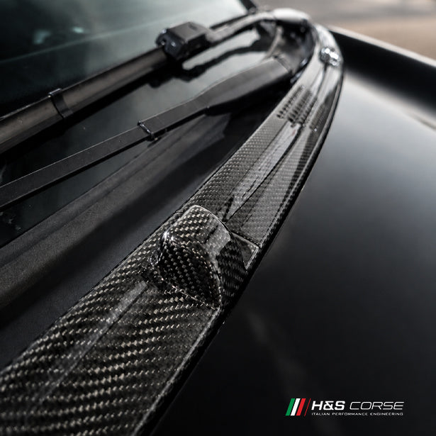 Abarth 500/595/695 - Carbon Paravaan / Wind shield Cover