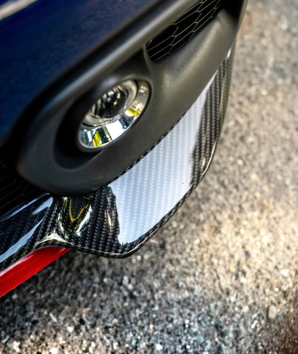 Abarth 500/595/695 - Front lip extension splitter 2016+