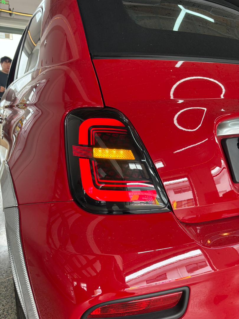 Abarth 500/595/695 - LED Achterlichten (2016+ / Restyling)