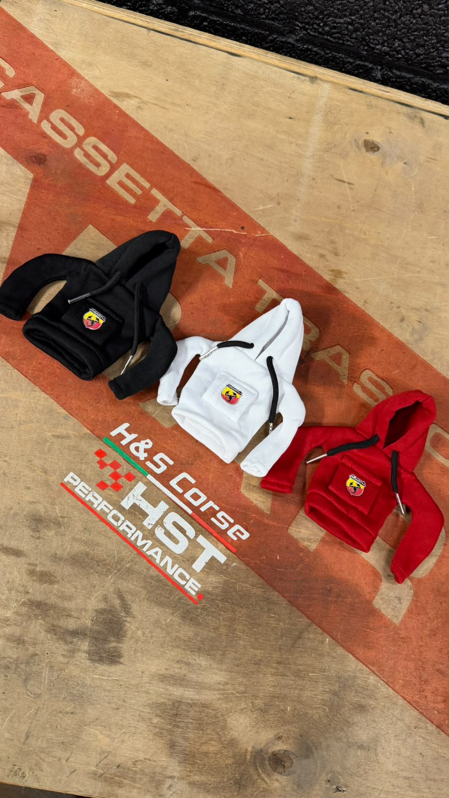 Abarth Hoodie Versnellingspook