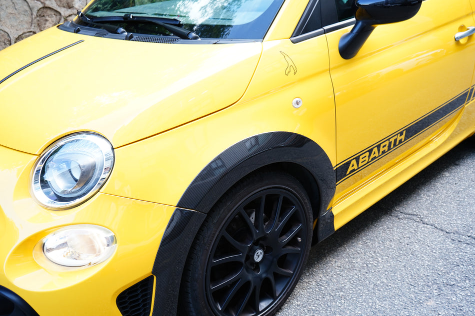 Carbon Fender kit - Abarth 500/595/695