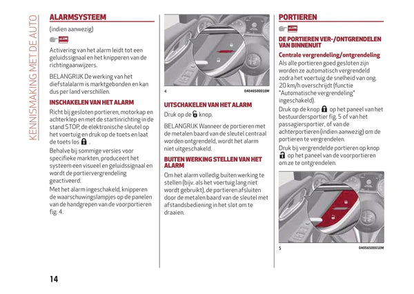 Alfa Giulia 2020-2023 Instructieboekje