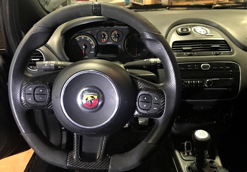 Stuurwiel adapter Abarth 500 stuur naar Punto Abarth
