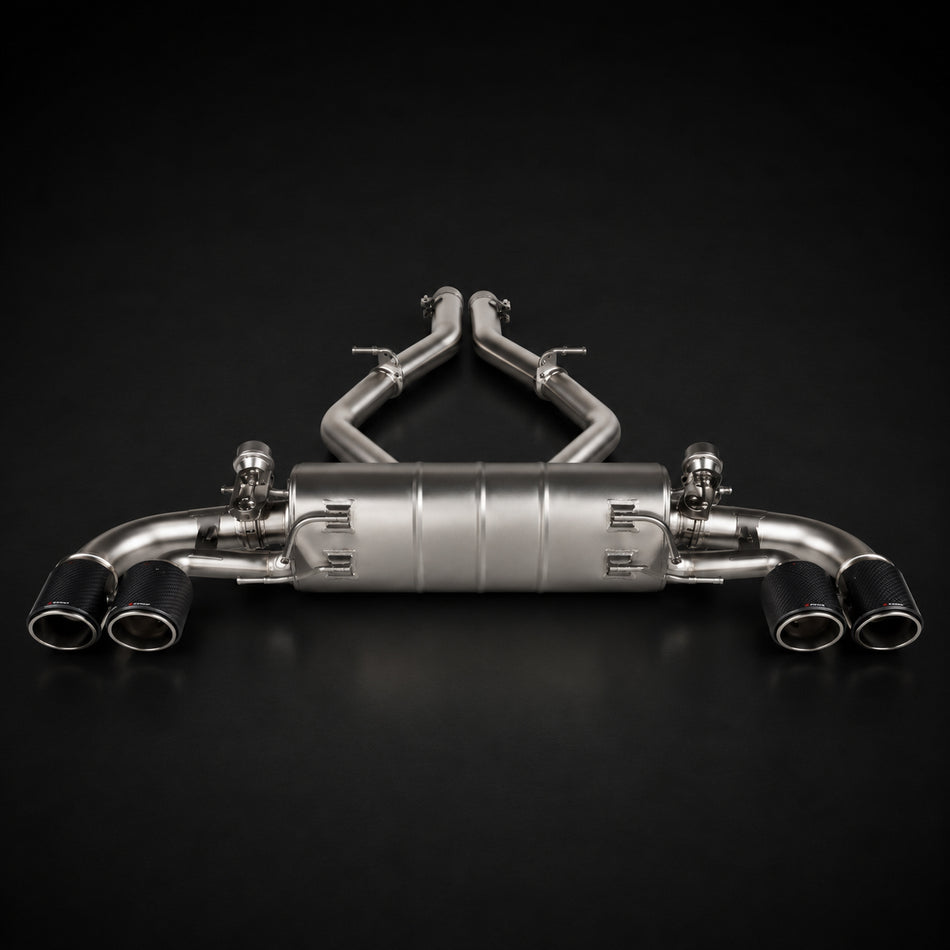Alfa Giulia Quadrifoglio - Akrapovic Slip-On Line Titanium einddemper
