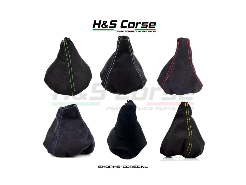Abarth 500/595/695 - Alcantara pookhoes (diverse stiksel kleuren)
