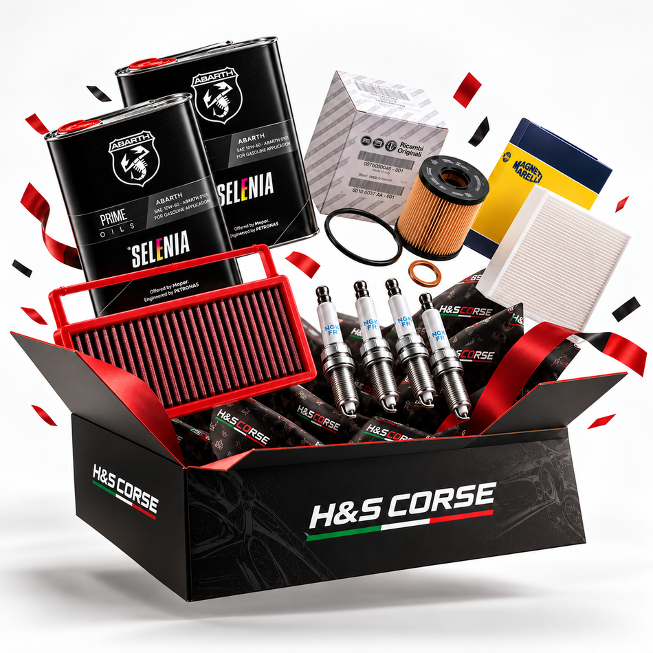 Kit manutenzione "Grande" con filtro a inserto BMC Sport - Abarth 500/595/695