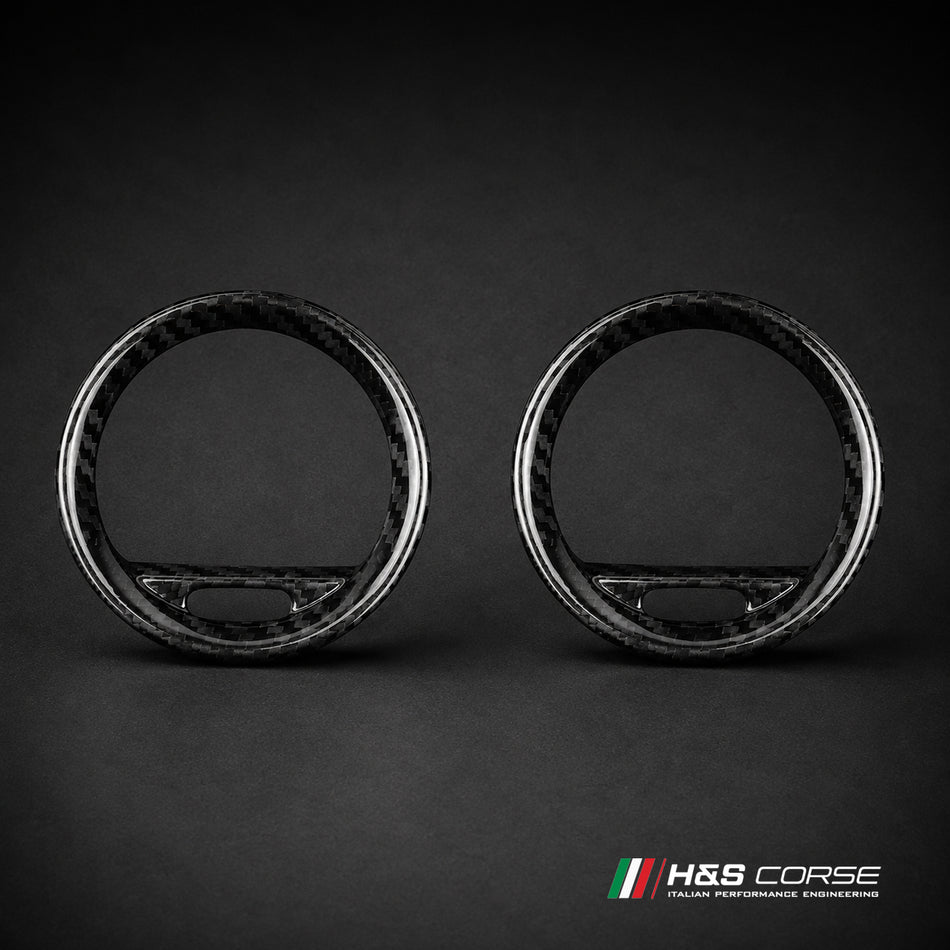Abarth 595/695 - Carbon luchtrooster covers