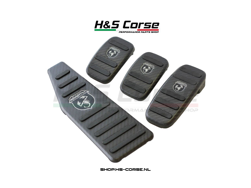 Abarth 500/595/695 - Ensemble de pédales en carbone d'origine