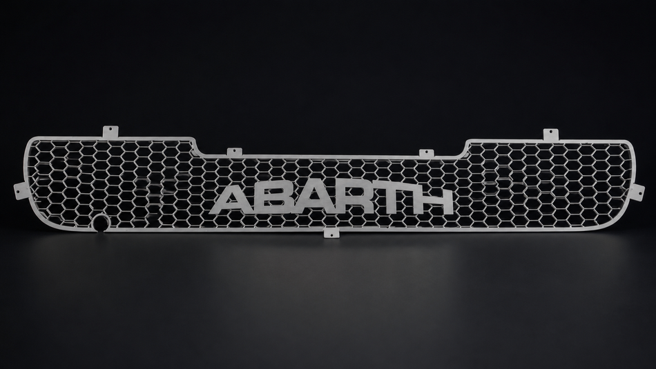 Abarth 500 "Assetto Corse"  - Voorbumper grille metaal voor Pre Facelitft