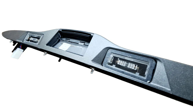 Abarth 500/595/695 - Sierlijst / greep achterklep donker