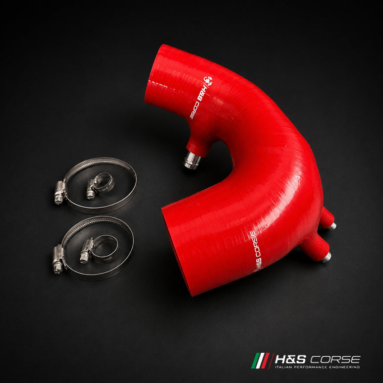 Abarth 500/595/695 - H&S Corse Inlaat slang Rood IHI/GT1446/TD04