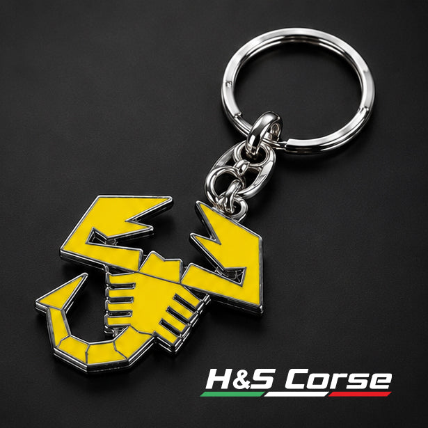 Abarth Scorpion Sleutelhanger - Origineel Diverse kleuren