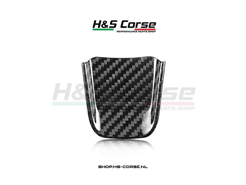 Abarth 500/595/695 - Carbon Stuurwiel cover