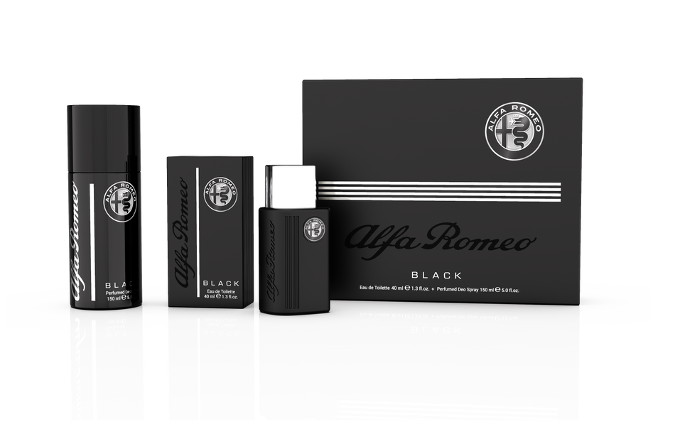 Alfa Romeo Giftset Black - Eau de Toilette 40ML + Deodorant Spray 150ML