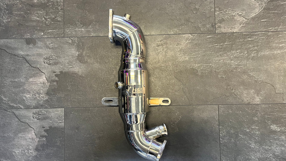 Alfa Giulia 2.0 euro6b H&S Performance high flow 200cells Downpipe