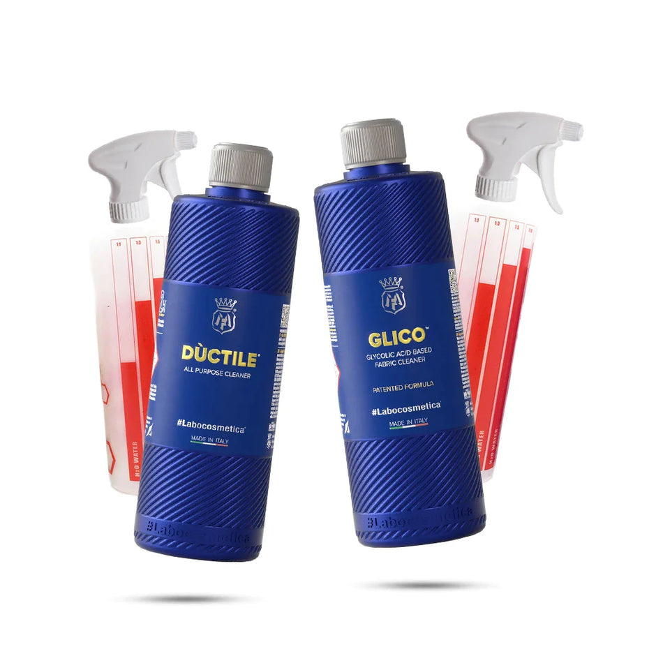 Labocosmetica 2pH Bekledingreinigers kit (Ductile + Glico)