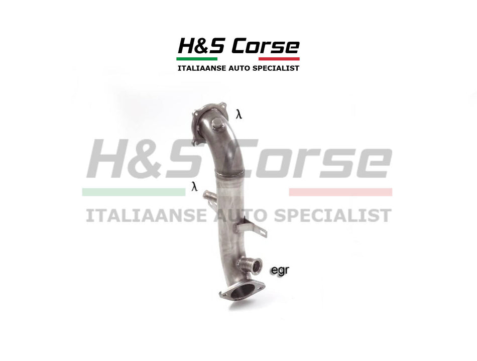 Ragazzon Open Downpipe Alfa Giulia 2.0 Turbo / Veloce